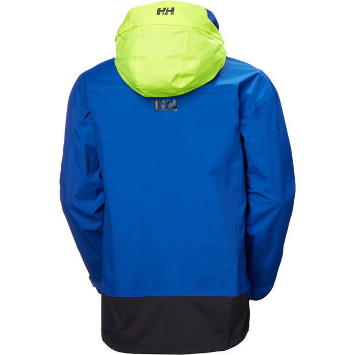 2024 Helly Hansen Mnner 3.0 Pier Coastal Segeljacke & Pier Latzhosen Kombi-Set 3417733961 - Blau / Black